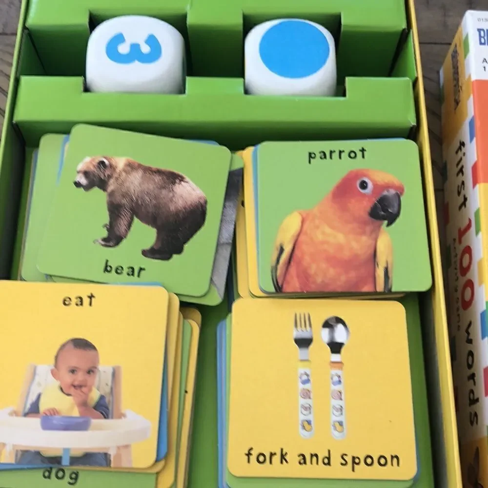 First 💯 Words Activity Game by BriarPatch No Reading Required Fun🤩 4 Wee Ones!